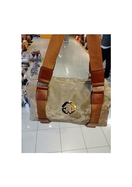 Golden Polo Süet Kadın El ve Omuz Çantası fiyatları