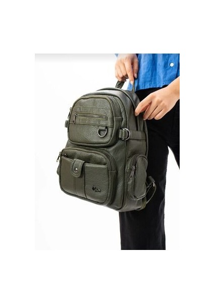 Polo Yıkama Deri Kadın Sırt Çantası fiyatları