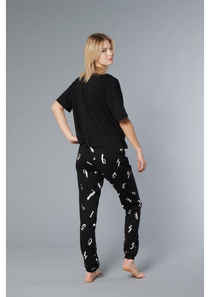 Pamuk Kadın Pijama Takımı - Oversize 4 Mevsim [2025- Sprıng]