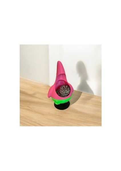 Sünger Bob Patrick Star Yıldız Bulaşık Teli Tutucu Organizer Dekoratif Düzenleyici