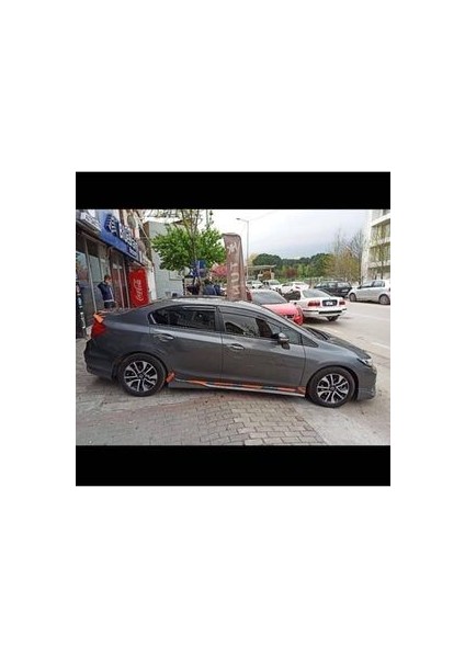 Honda Civic Fb7 Uyumlu Marşpiyel Takımı Boyasız Ham Siyah Fiberclass fiyatları