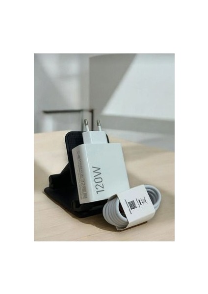 Xaiomi Redmi Samsung Uyumlu 120W Watt Şarj Aleti Adaptör Kablo Set 120W Şarj Aleti Cihazı %100 Turbo
