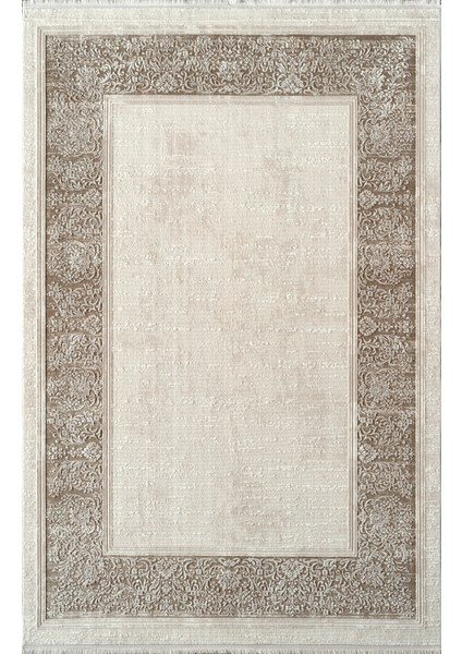 Kim Royal KC07A Krem Vizon Akrilik Yumuşak Dokulu Modern Halı Karademir Home