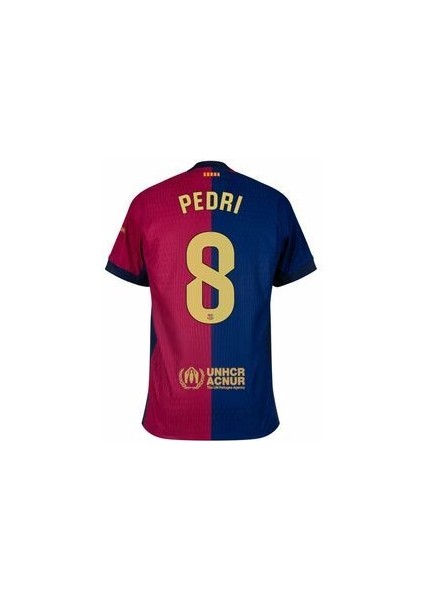 Pedri 8 Yeni Sezonu 2024/25 B.a.r.c.e.l.o.n.a Iç Saha Parçalı Forması Spor T-Shirt