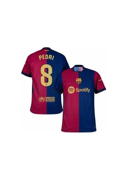 Pedri 8 Yeni Sezonu 2024/25 B.a.r.c.e.l.o.n.a Iç Saha Parçalı Forması Spor T-Shirt fiyatları