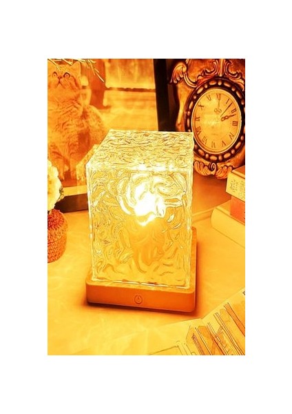 Gece Lambası Dönen Okyanus Dalgası 16 Renk Değiştirme Uzaktan Kumanda Tak-Çalıştır LED Projektör fiyatları