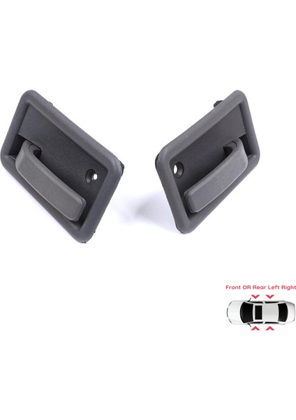 BDP1442 Renault 19 Phase 2 1992-2000 Clio Mk1 1990-1999 Için Ön Veya Arka Sağ Sol Kapı Iç Açma Kolu Gri fiyatları