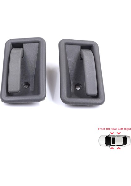 BDP1442 Renault 19 Phase 2 1992-2000 Clio Mk1 1990-1999 Için Ön Veya Arka Sağ Sol Kapı Iç Açma Kolu Gri modelleri