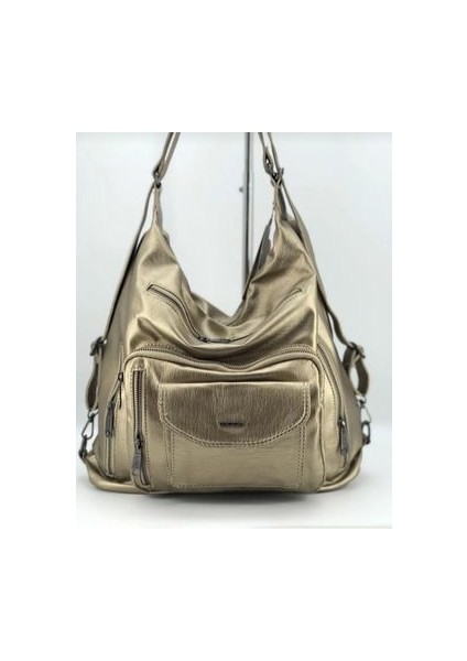 Mega Çok Bölmeli Yıkama Deri Omuz ve Sırt Çantası fiyatları