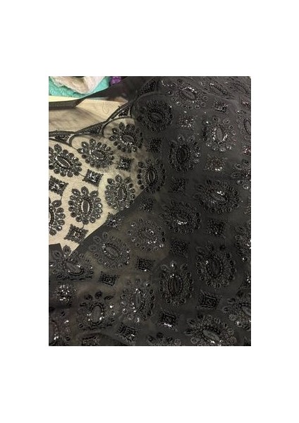 Şifon Üzerine Pullu Kumaş fırsatları