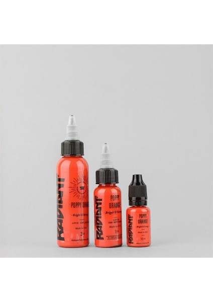 Poppy Orange -Radiant Tattoo Dövme Boyası - 1OZ/30 ml fiyatları