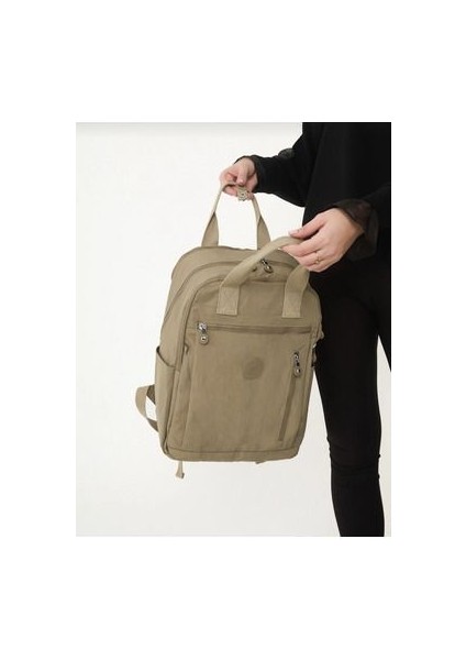 Sanmorris Krinkır Kumaştan Unisex Laptop Okul ve Spor Çantası modelleri