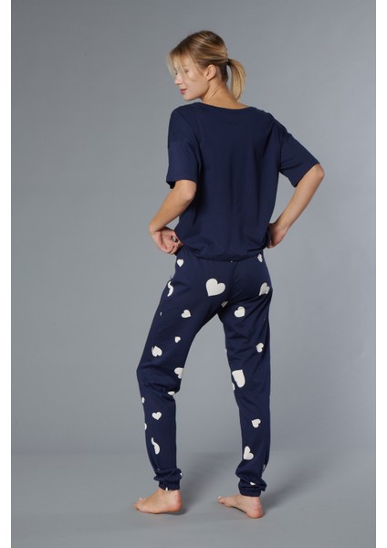 Pamuk Kadın Pijama Takımı - Oversize 4 Mevsim [2025- Sprıng]