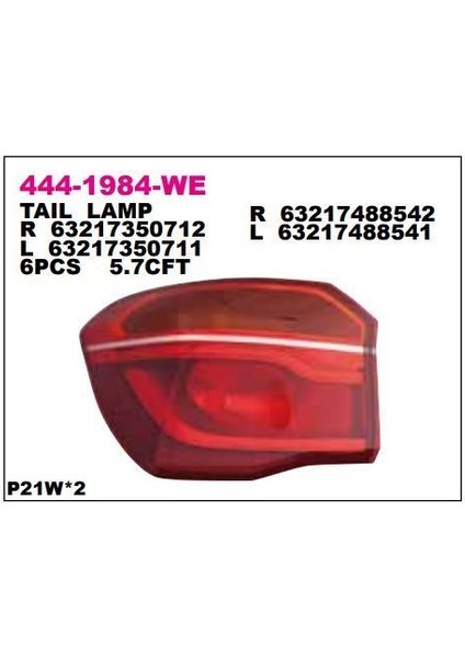 DEPO-444-1984L-WE - Stop ( Bmw F48 Dıs Sol )
