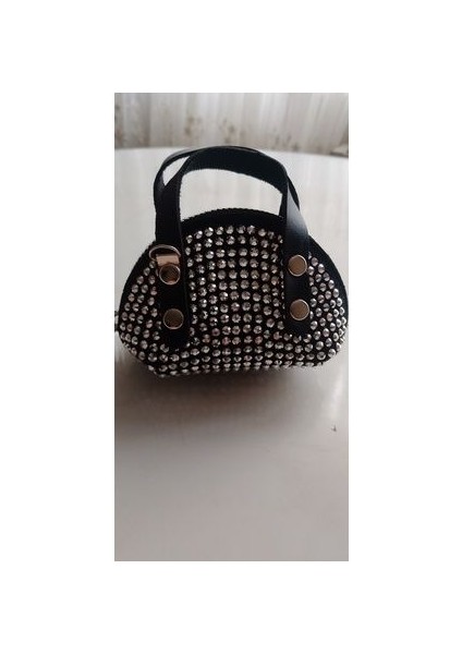 Kadın Taşlı Mini Boy Zincir Askılı Cüzdan fiyatları