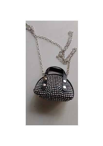 Kadın Taşlı Mini Boy Zincir Askılı Cüzdan indirimleri