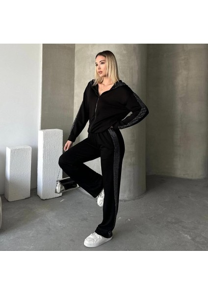 Payetli Eşofman Takım Xl