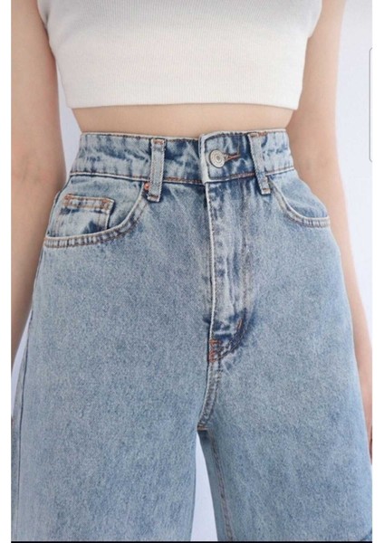 Penolope Kadın Kadın Açık Mavi Geniş ve Bol Paça Pantolon R&c Jeans fiyatları