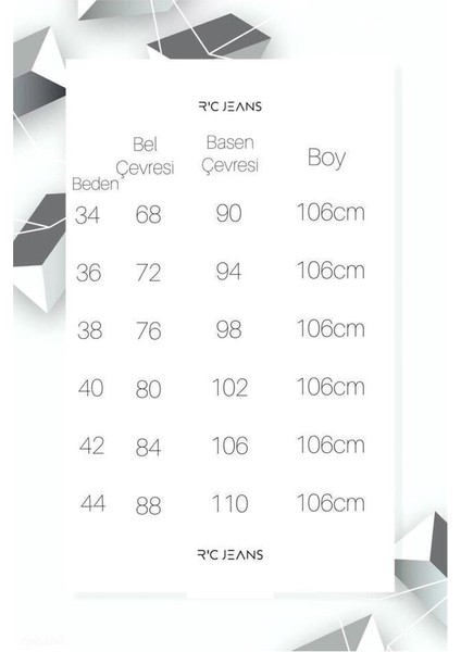 Penolope Kadın Kadın Açık Mavi Geniş ve Bol Paça Pantolon R&c Jeans fırsatları