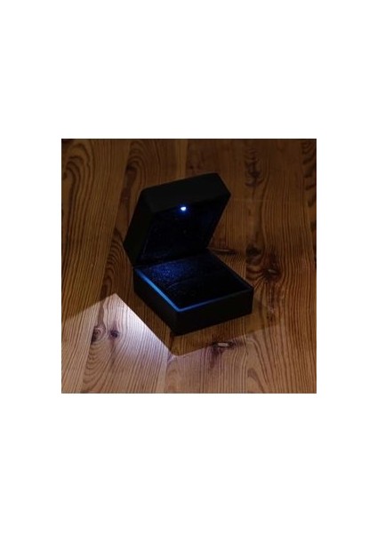 Işıklı Yüzük Kutusu-Sevgiliye Hediye - Sevgililer Günü Hediyesi