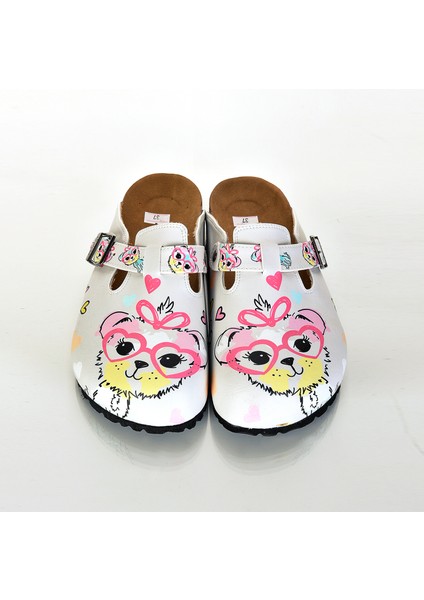 6311 Gözlüklü Köpek Sabo Terlik modelleri