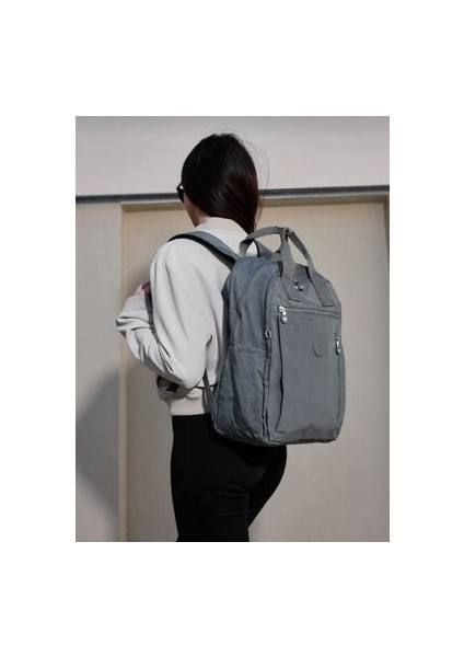 Sanmorris Krinkır Kumaştan Unisex Laptop Okul ve Spor Çantası fiyatları