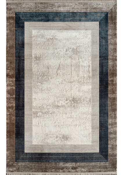 Kim Royal KC04B Vizon Lacivert Akrilik Yumuşak Dokulu Modern Halı Karademir Home