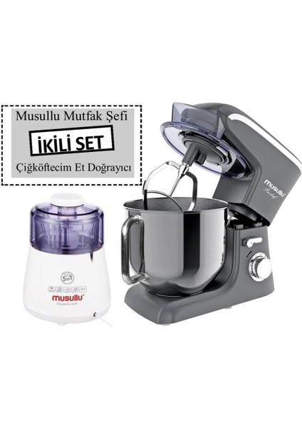 MSL-3003 Prochef Mutfak Şefi / Musullu Çiğköftecim Doğrayıcı Rondo Et Dövme