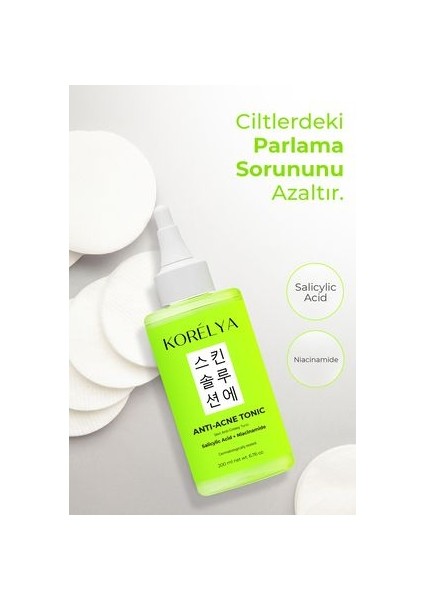 Siyah Nokta Karşıtı Tonik - Anti-Acne And Blackhead Tonic 200 ml indirimleri