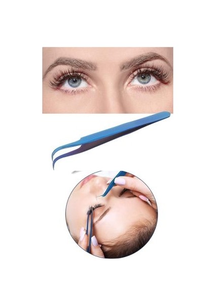 Mıknatıslı Maneyetik Kirpik Tutucu 2'li Kirpik Seti Paslanmaz Çelik Kirpik Tutucu Uygulama Set fiyatları