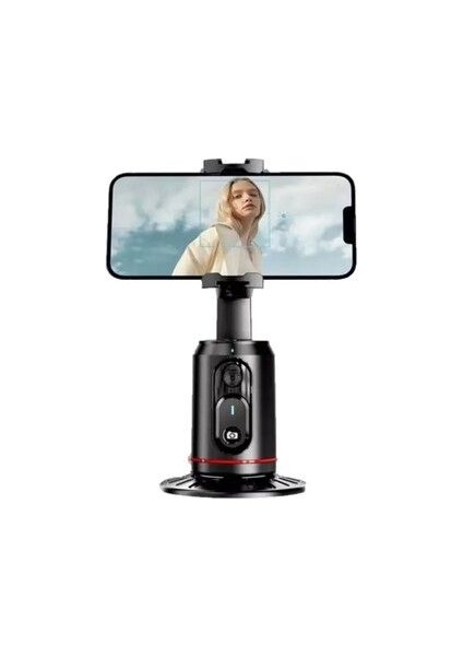 Otomatik Yüz Takipli Gimbal - Akıllı Telefon ve Aksiyon Kamerası Için 360° Döner Masaüstü Q02 modelleri