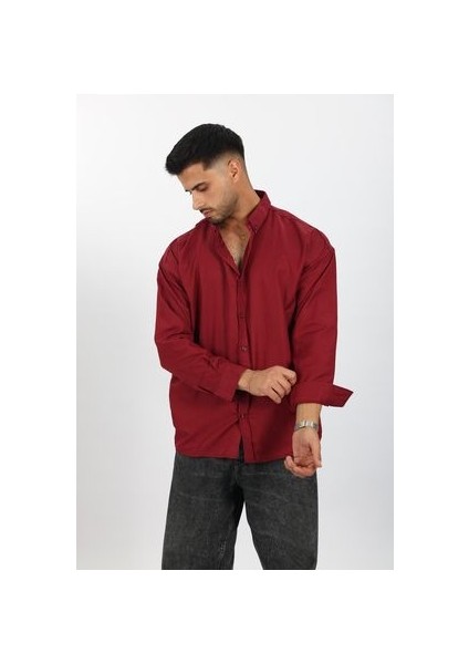 Şamra Kumaş Erkek Oversize Gömlek