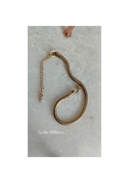 Çelik Snake Zincir Unisex Bileklik