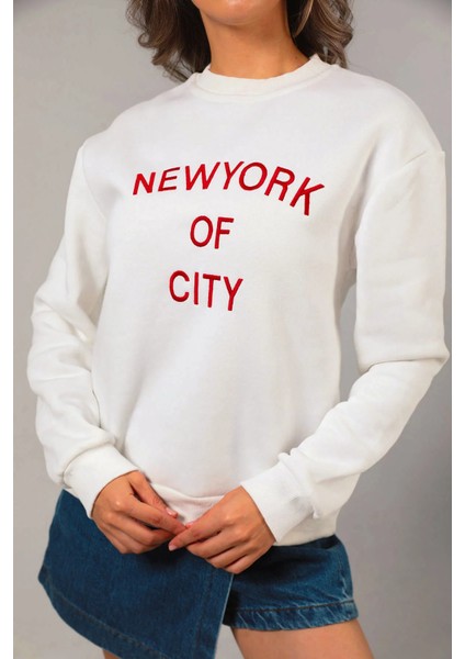 Kadın Nakışlı Üç Iplik Şardonlu Sweatshirt fiyatları