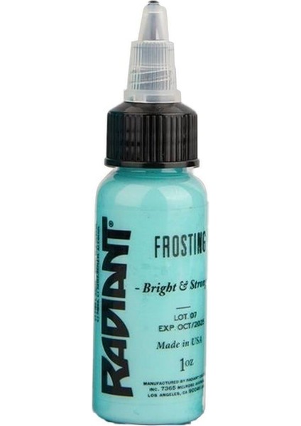 Frosting - Radiant Tattoo Dövme Boyası - 1OZ - 30 ml