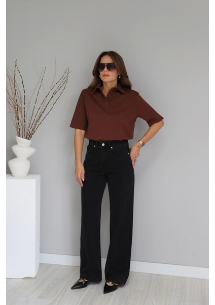 Antrasit Straight Jean Pantolon fırsatları