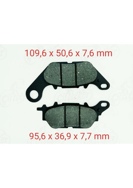 Fren Balatası Arka Yamaha Nmax 125 155 Trıcıty 125 De