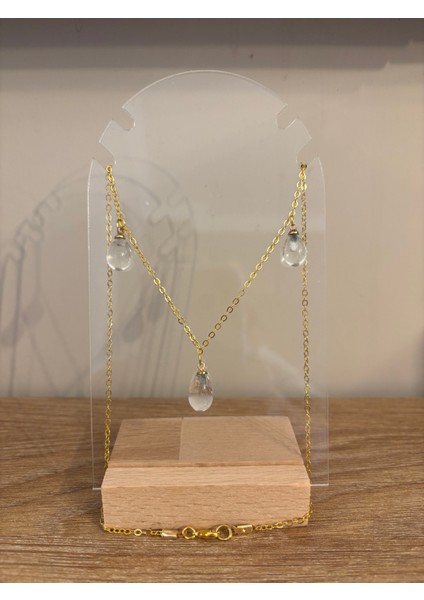 Cam Damla Kolye modelleri