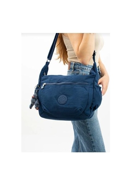 Sanmorris Krinkır Kumaştan Suya Dayanıklı Çapraz Kullanıma Uygun Omuz Çantası fiyatları