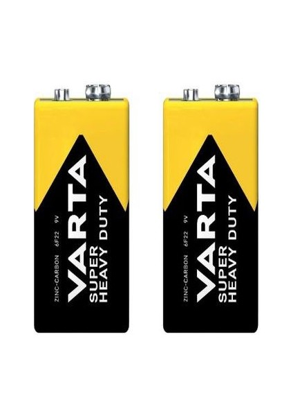 Superlife Manganez 9V Pil-2 Adet-Erpilsan Elektronik