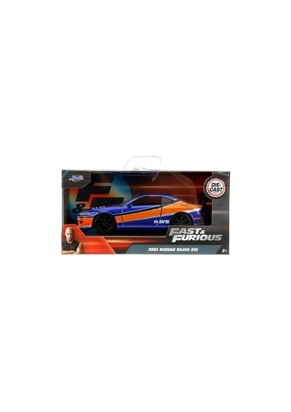 Jada Fast And Furious Diecast Model 12CM 2001 Nissan Silvia S15 Hızlı ve Öfkeli