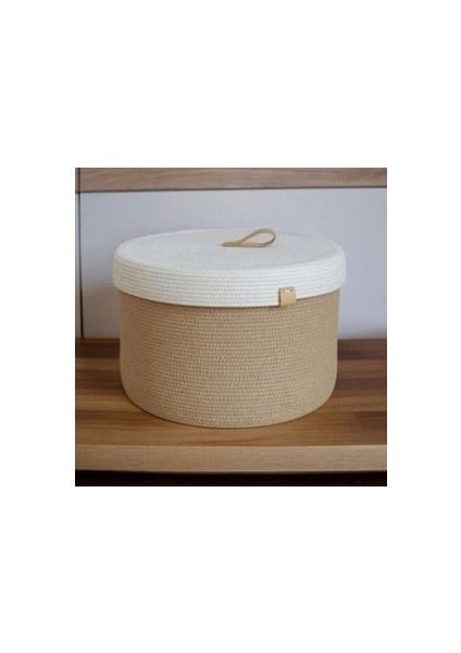 30*20 Çok Amaçlı Kapaklı Sepet Depolama Sepeti Hediyelik Sepet Organizer modelleri