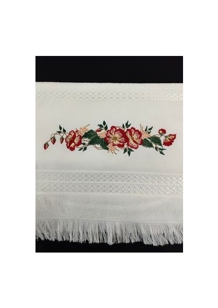Sibelarthome Nakışlı El Yüz Havlusu 50X90
