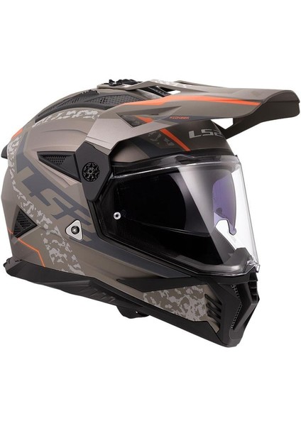Pioneer 2 Devor Kros Motosiklet Kaskı