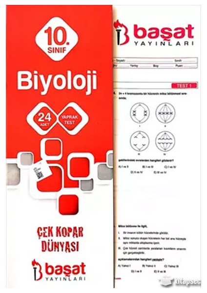 10. Sınıf Fen Liseleri Biyoloji Konu Anlatımlı +Yaprak Test Hediye