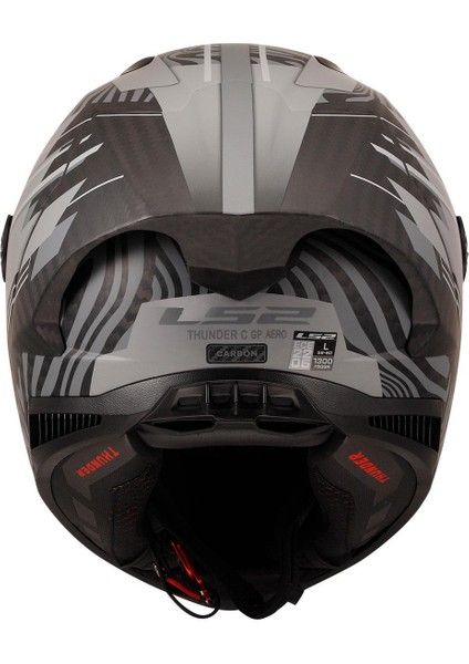 Thunder Karbon Gp Aero Polar Kapalı Kask