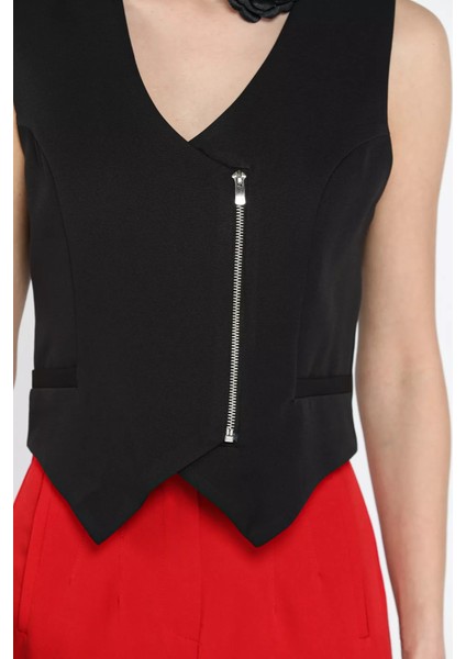 Kadın Fermuarlı Yelek P-00015093 modelleri