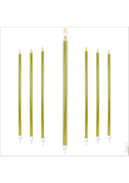 Pasta Mumu Altın 6 Adet Parti Mum Parti Süsü Mum Candle modelleri