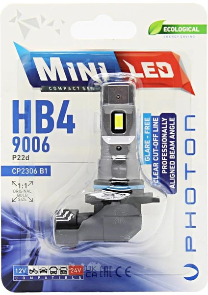 Photon Hb4 9006 Mini LED CP2306 B1 %100 Orjinal