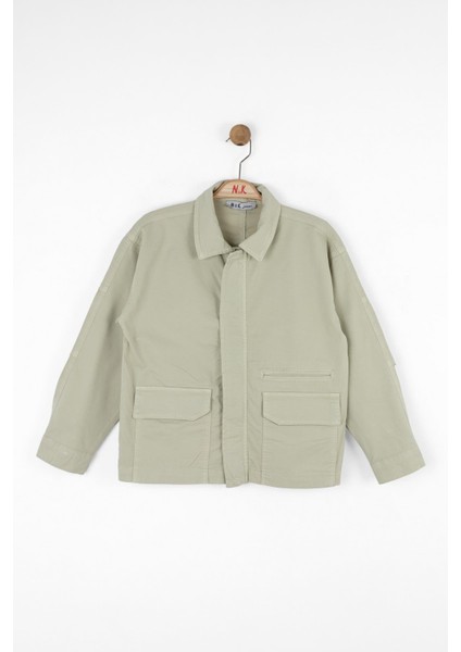 Erkek Çocuk Shadow Ceket 8-14 Yaş Yeşil